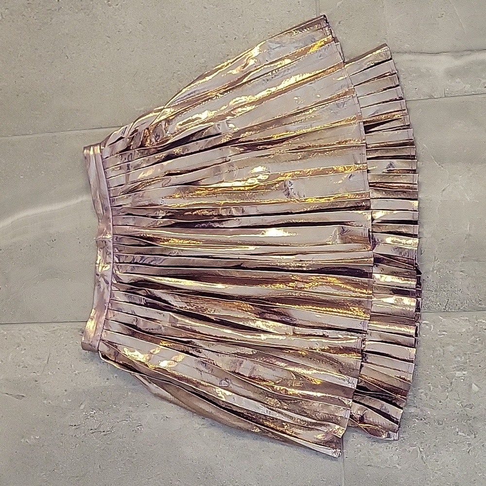 NWOT Purple Iridescent Skirt